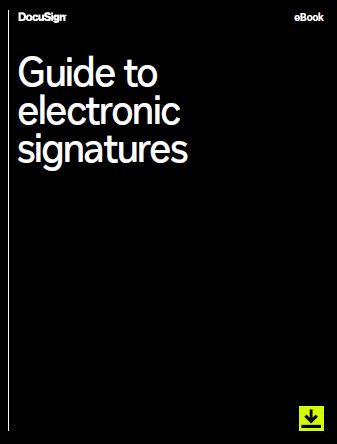 Guide to Electronic Signatures